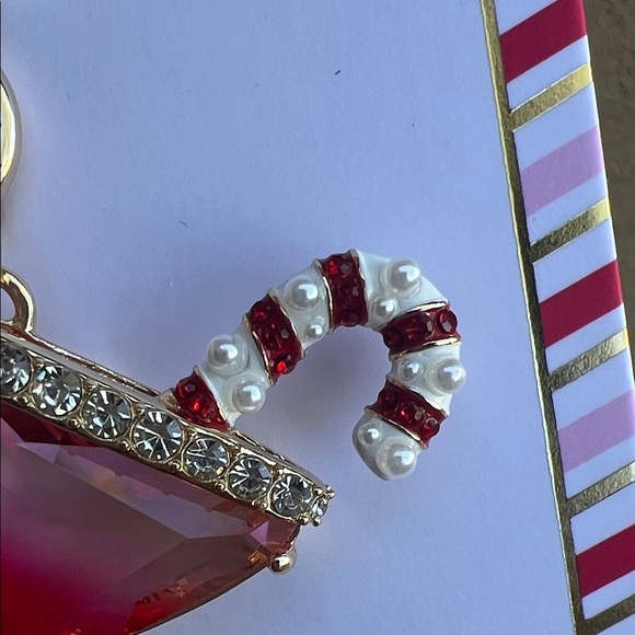True To Form | Whimsical Candy Cane Martini Bag Charm - Picture 9 of 10